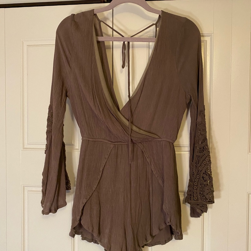 Lace romper